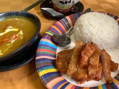 咖喱猪扒饭-新辉港式茶餐厅(北栅店)