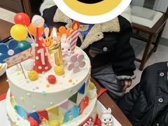 -芒果与甜纯动物奶油蛋糕&甜品台定制
