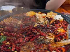 -探鱼·鲜青椒爽麻烤鱼(天河优托邦店)