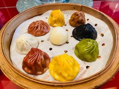 翡翠水晶八色小笼包-翡翠拉面小笼包(岭南新天地店)