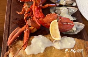 Soy Sauce Boiled Boston Lobster