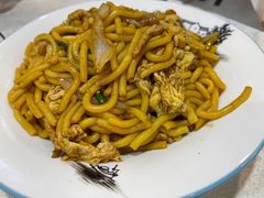 蚬肉炒叉子-渔娘渔家丹东海鲜(东直门店)