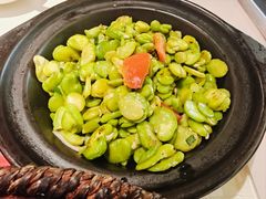 香煎葱油蚕豆-恭喜上堓砂锅焗·海鲜大排档(闵行龙湖店)