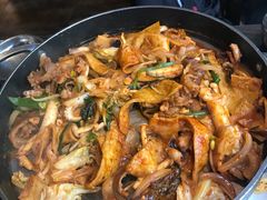 铁板章鱼牛五花-青松大叔的店(东财店)