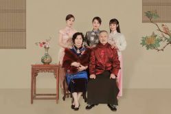 -时光纪亲子全家福照相馆(静安店母女写真父母纪念照)