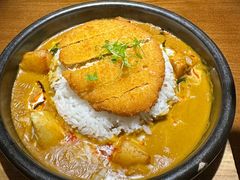 咖喱鸡排焗饭-本处·素食·融合料理(南油店)
