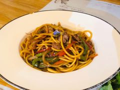 黑椒牛柳意面-麦甜创意轻食餐厅(西康路店)