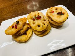 椒盐莲藕夹-枣子树·素食餐厅(朱家尖店)