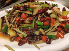 爆炒千层肚-清真·海清斋铜锅涮肉牛羊肉小炒泡馍(大雁塔店)