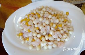 Shrimp Stir-fried with Chicken Head Rice