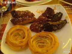 鳗鱼串、油旋-济南玉泉森信大酒店-中餐厅