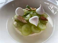 蜂蜜杏仁奶冻佐蜜橙澄清汤-恰餐厅CHAR Grill(北京三里屯洲际店)