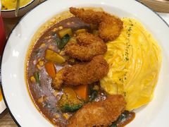 鱼排蛋包饭-池奈·日式咖喱蛋包饭(老城根Gpark店)