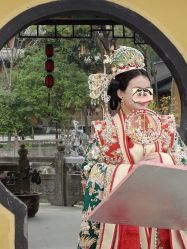 -桃子造型婚纱礼服(凤起广场店)