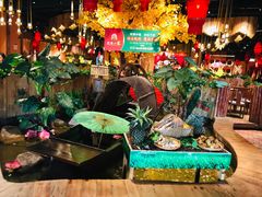 大堂-老滇山寨•云南特色菜•地方菜•民族风情歌舞表演(金碧店)