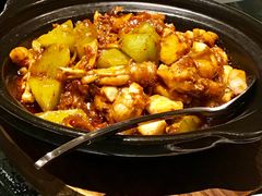 香辣莴笋牛蛙煲-世博洲际酒店-盛会堂中餐厅