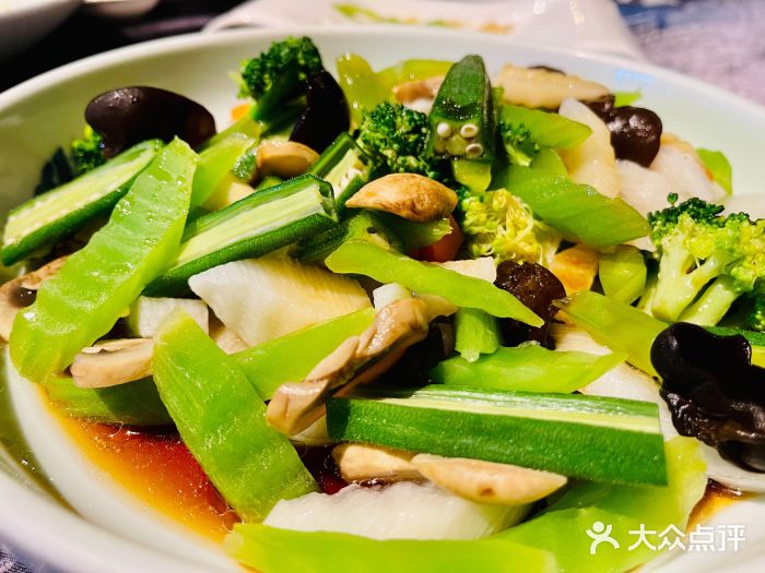 蟹榭·本帮江浙菜·蟹宴(五角场合生汇商场店)白灼田园时蔬图片