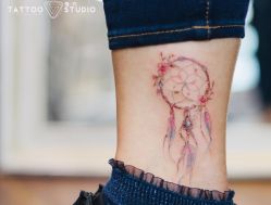 脚踝-飛凡TATTOO纹身•原创