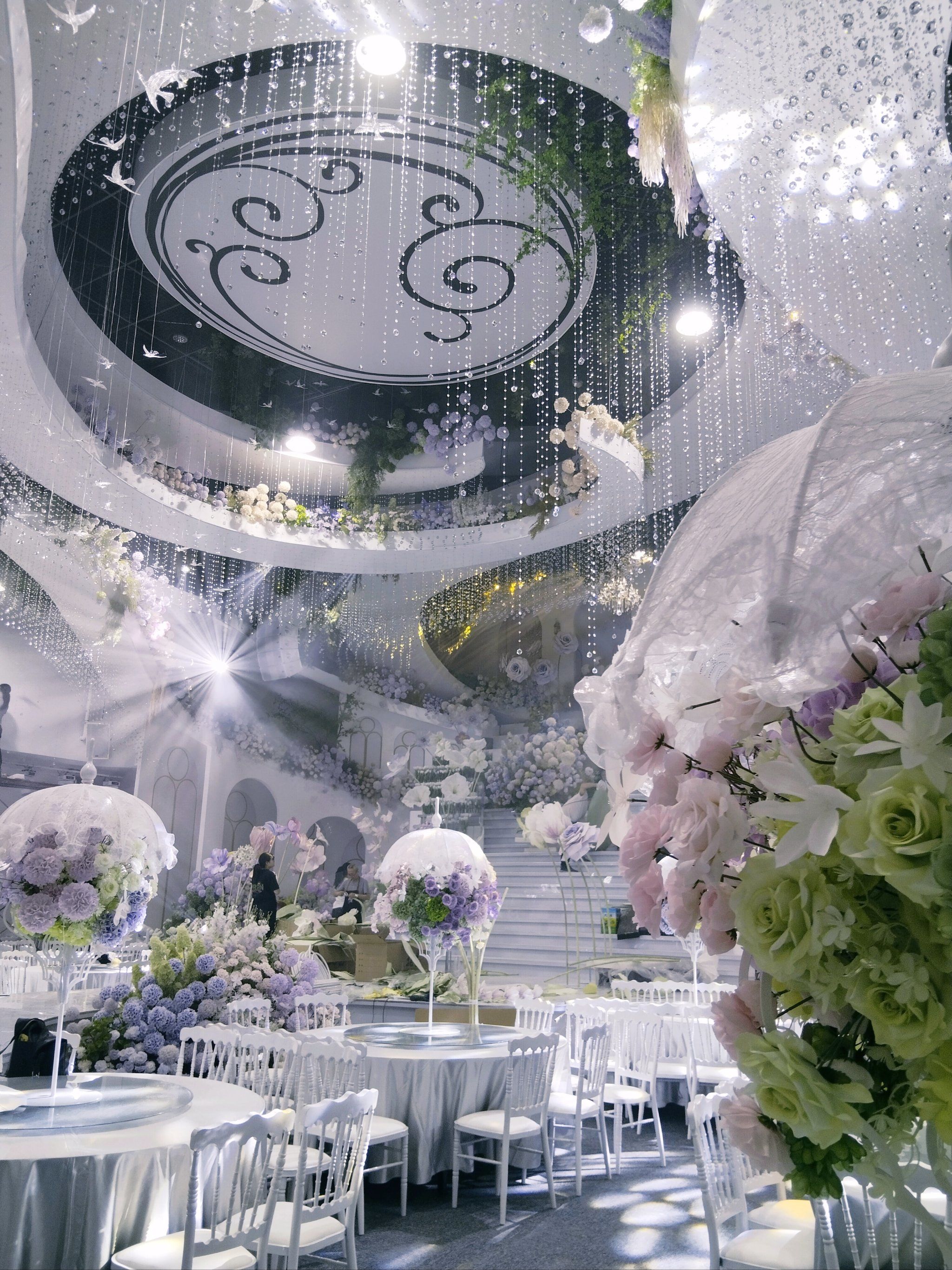 如此氛围感的婚礼现场,你知道吗