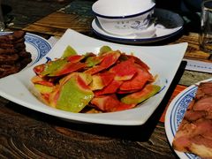 炝拌萝卜皮-十六中酱肉·烧烤·京菜小馆(五方桥旗舰店)