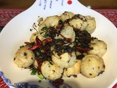 酸菜炒汤圆-侯家庄阿才有品私房菜馆