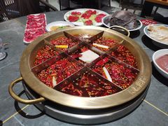全牛油秘制红汤锅底-长嘉·河图火锅(长嘉汇江景旗舰店)