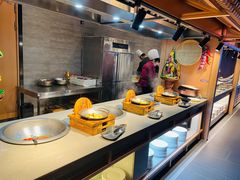 自助取餐区-蓝鲸湾汤泉(包河店)