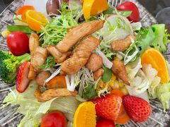 香橙鸡肉沙拉-Rabbit Cafe私房西餐甜点咖啡(栖霞路店)