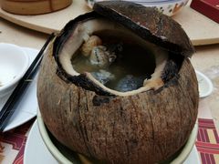 原只椰子炖竹丝鸡汤-点都德(华强南店)