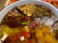 什锦红颜冰粉-秦炉烤肉(财富中心店)