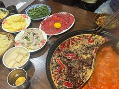 番茄麻辣鸳鸯锅-萍姐火锅·公路夜市(南京新街口店)
