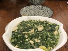 小白菜烩豆腐-双城乡铁锅炖羊肉(莱安逸境店)