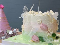 -芒果与甜纯动物奶油蛋糕&甜品台定制