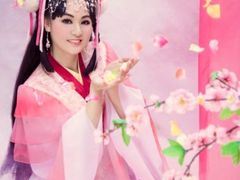 落花-九月鹰飞汉服摄影工作室