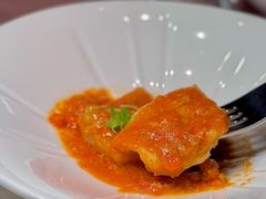 蟹黄烧花胶-新光酒家·河豚·海鲜·蟹料理(浦东店)