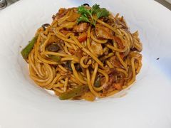 黑胡椒培根面-俄士厨房(万松园店)