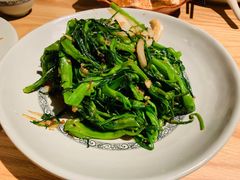 马拉盏炒通菜-大头虾越式风味餐厅(光明广场店)