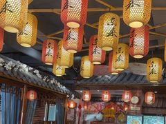 -东来菜馆•手抓海鲜家常菜•海鲜锅贴(鸽子窝店)