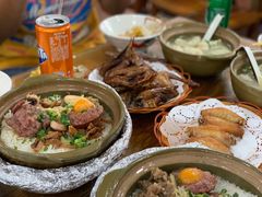 鲜炸脆皮乳鸽-崖口煲仔饭