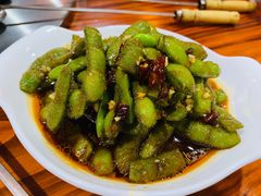 凉拌毛豆-炭虎子水浒烤肉(梦时代店)
