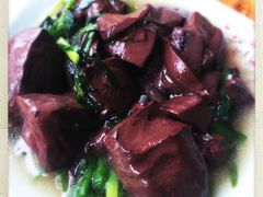 韭菜炒猪血-陈记汤饭(水巷口店)