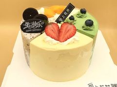 -爱上花开·蛋糕·安佳动物奶油轻奢私人定制(凯德店)