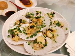 金丝银蒜蒸元贝-上海金桥红枫万豪酒店-万豪中餐厅