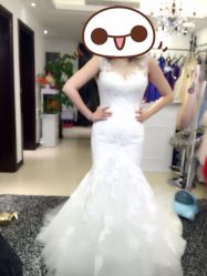 点击看大图 深白婚纱礼服-深白婚纱艺术馆(王府壹号店)