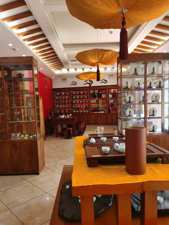 唐羽茶馆(上海城店)-"最低消费58一人,因为刚做了牙齿,不能喝.