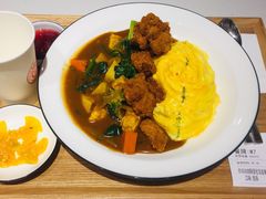 炸鸡块咖喱蛋包饭-池奈·咖喱蛋包饭(熙地港店)