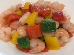 彩椒虾仁-李师傅脆肚(梅林店)
