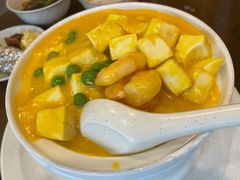 蛋黄虾仁烩豆腐-日昌餐馆(亦庄店)