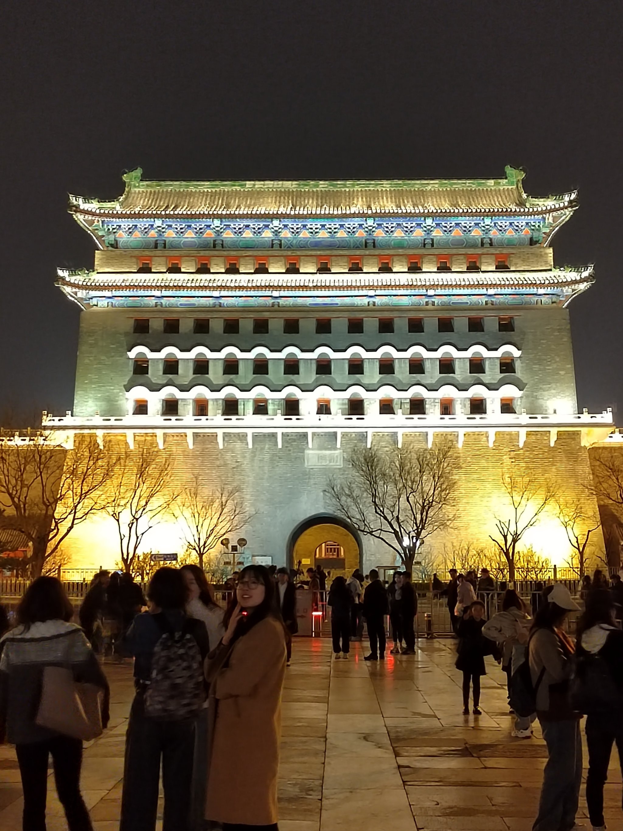 北京大兴夜景图片