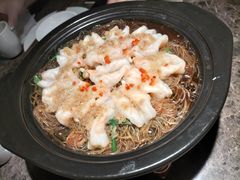 金银蒜蒸凤尾虾-绿茶餐厅(天津天河城店)